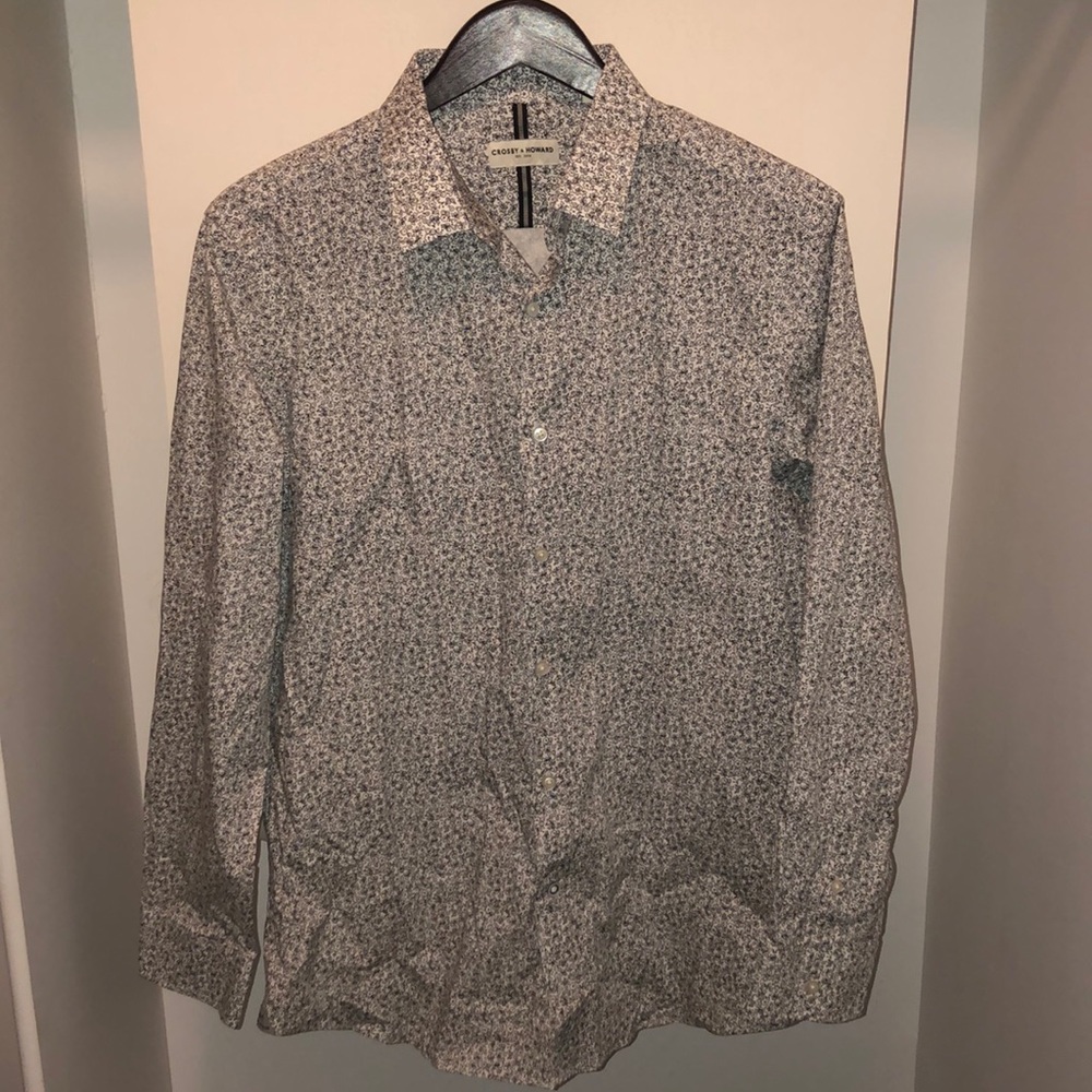 Crosby & Howard Floral Print Dress Shirt